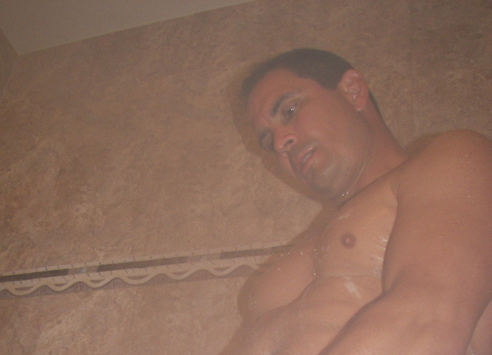 Mature Latino jerking off