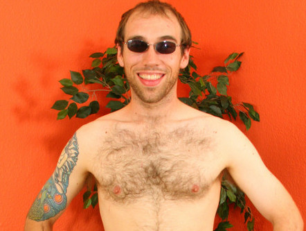 Hot cam model strips in the living room